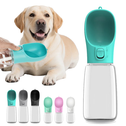 Portable Water Bottle for Small to Medium Dogs and Cats - Ideal for Outdoor Walks and Hydration Needs