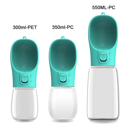 Portable Water Bottle for Small to Medium Dogs and Cats - Ideal for Outdoor Walks and Hydration Needs